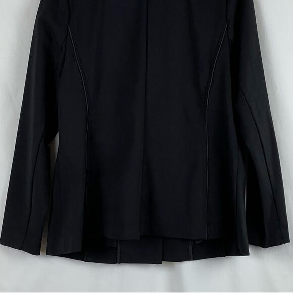 ELOQUII Black Dark Academia Minimalist Neutral Office Jacket Blazer NWOT Size 14 - Picture 8 of 12